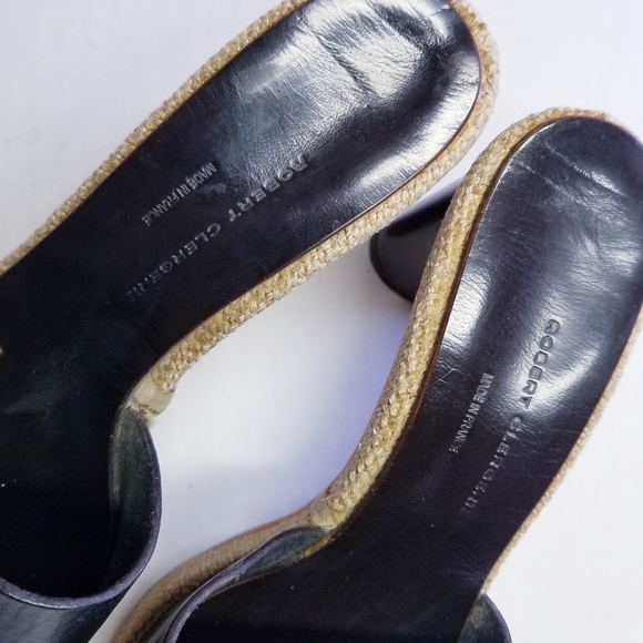 🌸 Robert Clergerie Paris | Black Leather - Picture 2 of 9